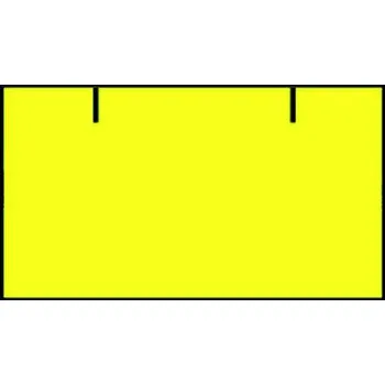 Samolepící etiketa Etikety do kleští CONTACT - 25x16 žluté hranaté