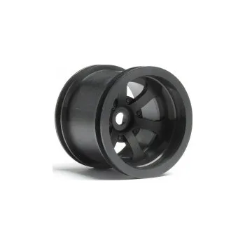 RC vybavení SCORCH 6-paprskové ráfky černé (55 x 50 mm) (2,2 in / 55 x 50 mm / 2 ks)
