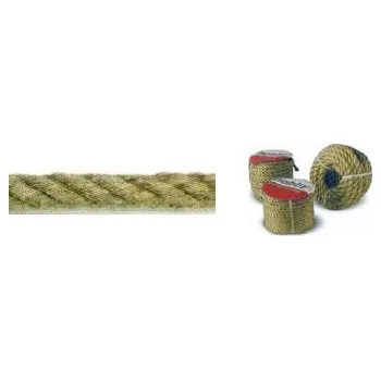 Železářství MTR Jutové lano 3 - 4 pramenné (minisvazek) Varianta: Jutové lano 4 pramenné (minisvazek) – 8mm, 20m 8mm