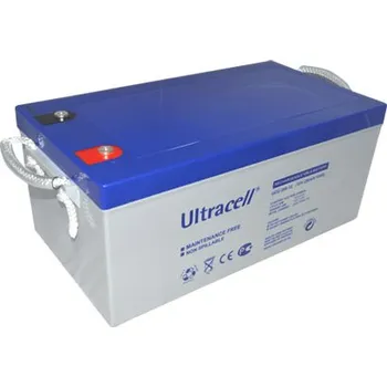 Trakční baterie Ultracell UCG250-12 (12V - 250Ah), VRLA-GEL trakční baterie