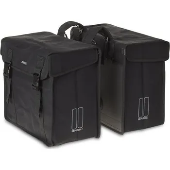 brašna na kolo Basil dvojbrašna Kavan XL (černá)