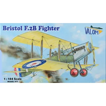 Plastikový model Valom 1/144 Bristol F.2B Fighter (Double set)