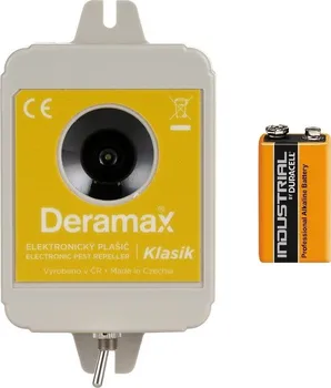Odpuzovač zvířat Deramax Klasik + baterie
