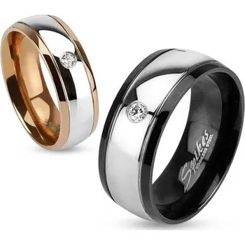 Prsten Snubní prsteny chirurgická ocel OKRM2956