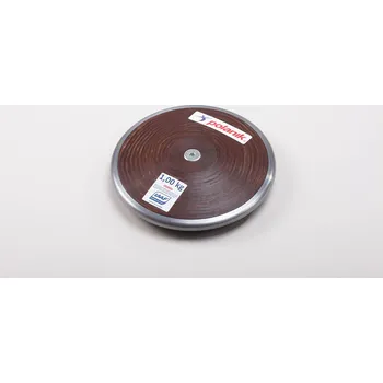 Plechové kolo Polanik Disk soutěžní překližkový - hmotnost 1kg, certifikace IAAF I-11-0492 HPD11-1
