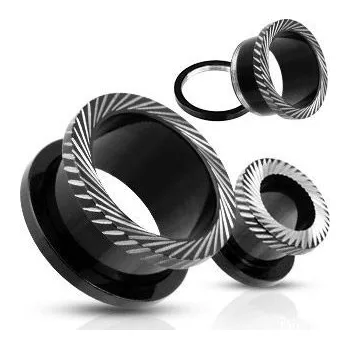 Piercing Tunel chirurgická ocel HWPTSCR32