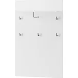 SAMOA 20 věšák, bílý mat/bílý lesk