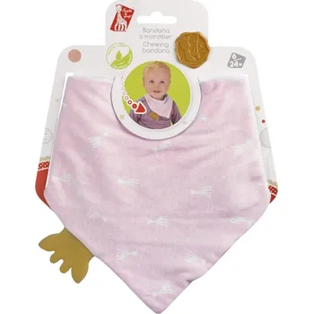 Hračka pro nejmenší Vulli Šátek žirafa Sophie (verze pro holky)