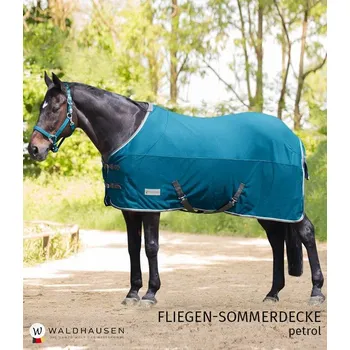 Deka pro koně Waldhausen Deka letní tyrkysová Barva: Tyrkysová, Délka: 145