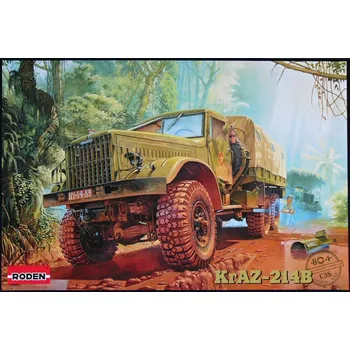 Plastikový model Roden 1/35 KrAZ-214B
