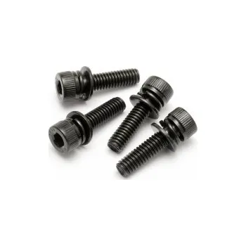 RC vybavení Šroub M4X15mm/4ks FUELIE 23 ENGINE