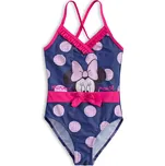 Dívčí plavky vcelku DISNEY MINNIE PUNTÍKY modré Velikost: 128