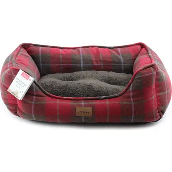 Pelíšek pro psa ROSEWOOD Pelíšek RED COUNTRY TWEED, červený, Velikost: S