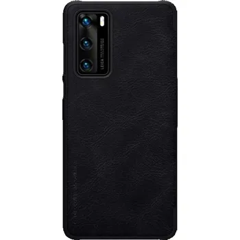 Pouzdro na mobilní telefon Nillkin Qin Book pouzdro Huawei P40 černé