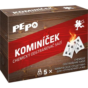 Čistič komínů Kominíček 5x 14g na čištění komínů