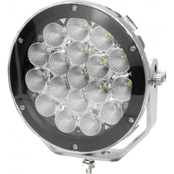 Přídavný světlomet Svítilna pracovní LED - přídavný světlomet - průměr 170 mm, 10-60V, 18 CREE LED, 90W, 5300Lm