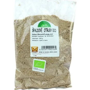 Natural Jihlava Špaldové otruby Bio 200g