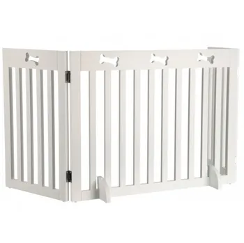 ohrádka pro psa Trixie Dveřní zábrana 3 díly 39456 bílá