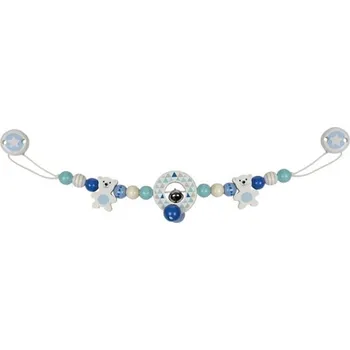 Hračka pro nejmenší Řetěz do kočárku dřevěný - Lední medvěd (Heimess) - Akce