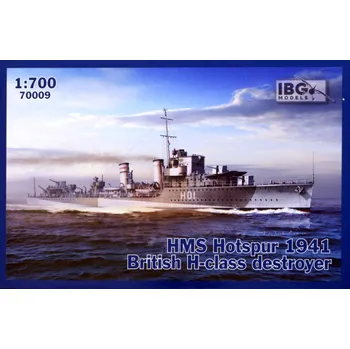 Plastikový model IBG 1/700 HMS Hotspur 1941 British H-class detroyer