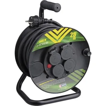 Prodlužovací kabel Buben 4Z 25M guma