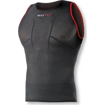 cyklistický dres BIOTEX Cyklistické tílko - SUN - černá