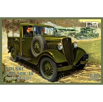 Plastikový model IBG 1/72 Polski Fiat 508/III Wagon