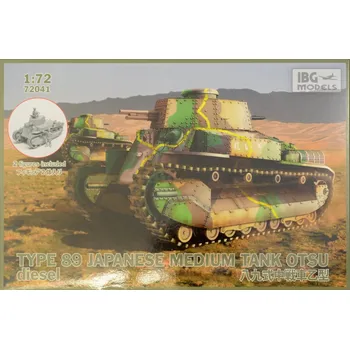 Plastikový model IBG 1/72 Type 89 Japanese Medium Tank OTSU diesel