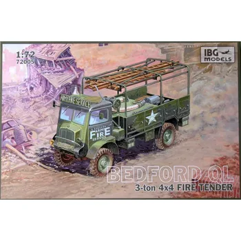 Plastikový model IBG 1/72 Bedford QLR 3 ton 4x4 Fire Tender