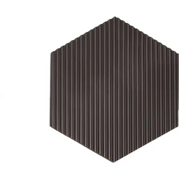 Dětská zábrana VYLEN Ochrana stěn POLYGON s proužky 90 Černá