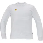 Cerva Tričko s dlouhým rukávem NOYO ESD bílá L