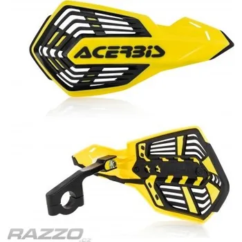 Kryty rukou na motokros Acerbis X-FUTURE Vented Handguards Yellow Black