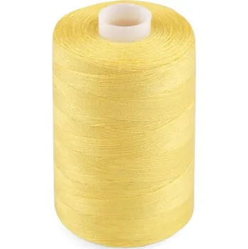 Nit Polyesterové nitě pro overlocky i klasické šití NTF 40/2 1000 m - 513 žlutá narcisová