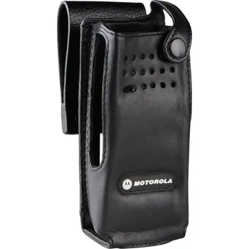 Vysílačka Motorola PMLN6098A Měkké kožené pouzdro na opasek DP4401 Ex