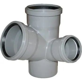 kanalizace HTEPK Rohová paneláková odbočka krátká - 110/110/75 - 87° - levá