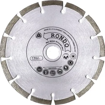 Řezný kotouč RONDO RLU180, profi segmentový, laserový kotouč na stavební materiály