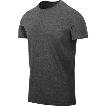 Pánské tričko Helikon-Tex® Tričko Slim Helikon-Tex®, Barva: Melange Grey / černá, Velikost: 3XL