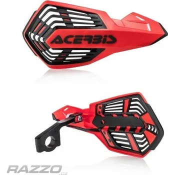 Motocyklový chránič Kryty rukou na motokros Acerbis X-FUTURE Vented Handguards Red Black