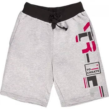 Chlapecké kraťasy Chlapecké kraťasy - Winkiki WTB 01797, světle šedý melír Barva: Světlá šedá, Velikost: 158