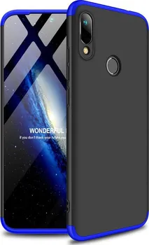 Pouzdro na mobilní telefon GKK 360 pro Huawei Y6 2019/Y6s 2019 černý/modrý