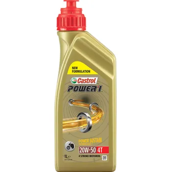 Castrol Power 1 4T 20W-50 Motorový olej Castrol Power 1 4T 20W-50