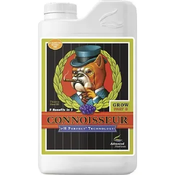 Hnojivo Advanced Nutrients pH Perfect Connoisseur Grow Part B 10 L (Connoisseur Grow (pH Perfect) je prémiové dvousložkové základní hnojivo pro fázi růstu)