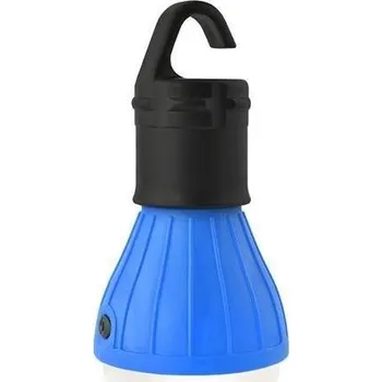 Svítilna LED Svítidlo přenosné kemping, 3xAAA 1,5V baterie, modrá