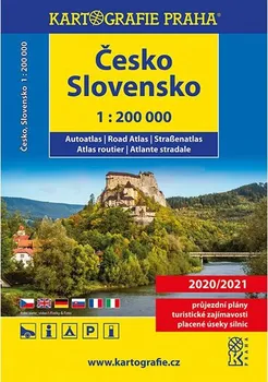 Autoatlas Česko, Slovensko 1:200 000 - Kartografie Praha (2019, kroužková)