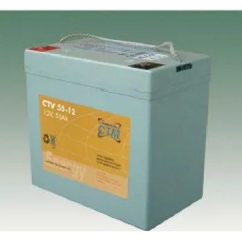 Záložní baterie CTM Components GmbH, Německo Olověný akumulátor CTM 12V 55Ah závit M6