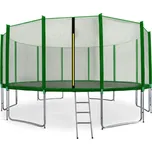 Aga Sport Pro trampolína tmavě zelená