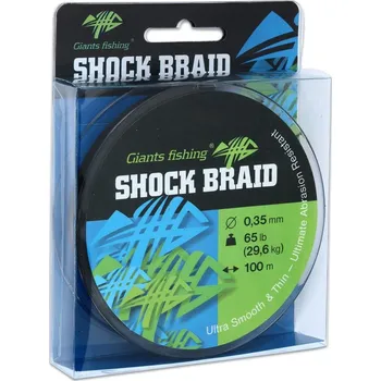 Giants Fishing Shock Braid černý