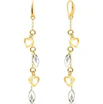 Náušnice čiré se Swarovski Elements Euphoria KWGROLO22014C Krystal