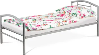 Postel Autronic Bed-1900 SIL 90 x 200 cm šedý lesk