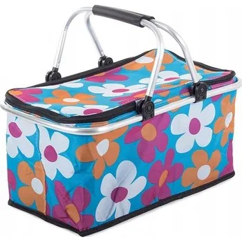 Nákupní košík Verk Piknikový termo košík skládací 48 x 28 x 22 cm